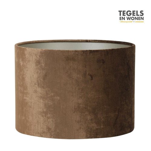 Lampenkap bruin Gemstone 50cm rond | Tegels & Wonen