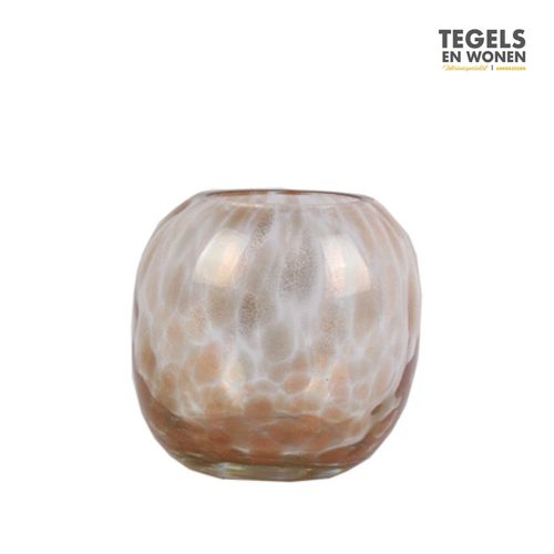 Cheetah Windlicht Tamdi 17cm transparant by House of Nature | Tegels & Wonen